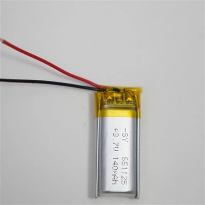 Baterie litiu-ion polimer 3,7 V 140 mah